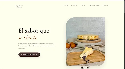 Puro Umami Cheesecake - Obrador